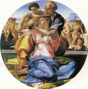 Pin, XVI, Buonarroti, M. Angel, Sagrada Familia