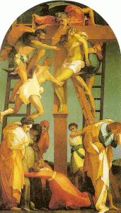 Pin, XVI, Rosso, Florentino, Descendimiento de la Cruz, Pinacoteca Comunal, Volterra, 1521
