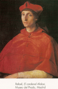 Pin, XVI, Sanzio, Raphael, El cardenal, Alidosi, M. Prado, Madrid, Espaa, 1510