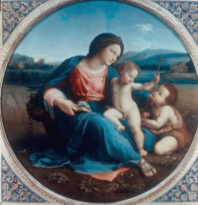 Pin, XVI, Sanzio, Raphael, Virgen de la Aurora, National Gallery, Wasingthon, USA
