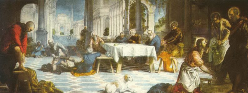 Pin, XVI, Tintoretto o Rpbusti, Jacopo, El Lavatorio