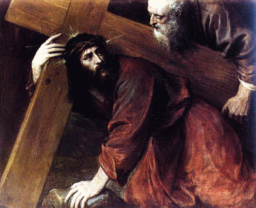 Pin, XVI, Tiziano, Becellio, Cristo con la cruz a cuestas
