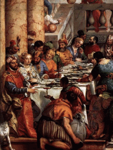 Pin, XVI, Verons, Paolo, Las Bodas de Canaan, Iglesia de San Gregorio, Venecia, 1563