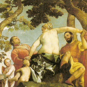 Pin, XVI, Verons, Pablo, Alegora de amor, la infidelidad, N. Gallery, Londres, 1575-1580