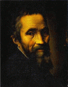 Pin, XVI, Venusti, Marcelo, Retrato de Mi Miguel Angel, 1535