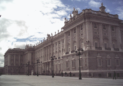 Arq, XVIII, Juvara, Felipe, Palacio Real de Madrid, exterior, fachada,-realiza el proyecto