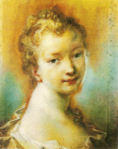 Pin, XVIII, Carriera, Rosabella, Retrato de una joven, 1708