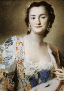 Pin, XVIII, Carriera, Rosabella, Retrato de la Condesa Anna Kstharina Orzelska, Depsito de Wikipedia, 1730