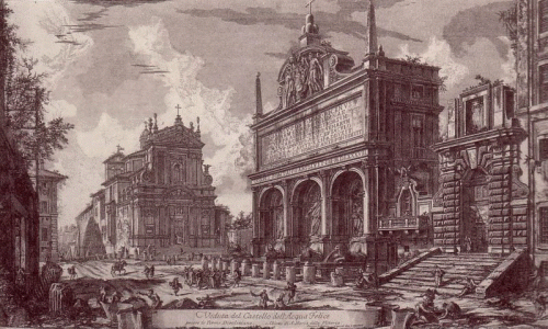Grabados, XVIII, Piranesi, Giambattista, Veduta di Roma