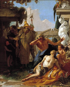 Pin, XVIII, Tiepolo, Giambattista, La muerte de Jacinto, M. Tyssen, Madrid, 1752-1753
