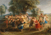  Pin Rubens Pedro-Pablo La Danza de los Aldeanos M. del Prado Madrid Espaa 1635