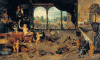 Pin XVII Brueghel El Joven Jan Alegoria de la Vanidad