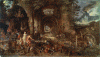 Pin XVII Brueghel El Joven Jan Venus y Vulcano
