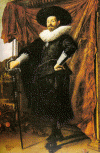 Pin XVII Hals Frans Retrato Willen van Heythuysen Staatsgemald Munich 1625-1630