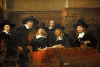 Pin XVII Rembrandt Harmenszoon van Rijn Los Sindicos del Gremio de Paneros Holanda 1662
