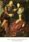 Pin XVII Rubens Autorretrato con Isabel Brandt Alte Pinakothek Munich 1610 