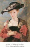 Pin XVII Rubens La dama del sombrero National Gallery Londres 1620