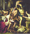 Pin XVII Rubens Masacre de los Inocentes Col. Particular Pars Francia1911
