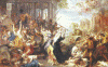 Pin XVII Rubens Masacre de los Inocentes Segunda Version 20 Aos Despus de 1640