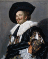 Pin XVII Frans Hals Caballero Sonrriente Col Wallace 1624