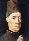 Pin XV Bouts Dierick Retrato de un hombre 1474