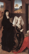Pin XV Christus Petrus Isabel de Portugal con Sta Elizabeth 1457-1460