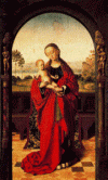 Pin XV Christus Petrus Virgen y el Nio