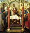 Pin XV Daret Jacques  Altarpiece of the Virgin 1433-1435