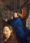 Pin XV Eyck Jan van Virgen de Autn Borgoa Francia Hacia 1436