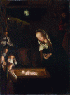 Pin, XV, Geerten tot Sint Jans, La Natividad, National Gallery, Londres, Inglaterra, RU, 1490