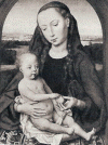 Pin XV Memling Hans Virgen con el Nio Hacia 1485