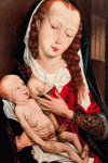 Pin XV Weyden Roger van der Virgen de la Leche