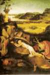 Pin, XVI, Bosco, Jernimo, La Expiacin de San Jernimo, Muse de Beaux Arts Gante 1500