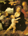 Pin XVI Orley Bernaert van La Sagrada Familia M Prado Madrid 1522