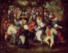 Pin XVI-XVII Brueghel El Joven Pieter El baile de boda