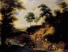 Pin, XVI-XVII, Brueghel de Velours El Viejo, Jan, Camino en el Bosque, M. del Prado, Madrid, Espaa