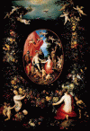 Pin, XVI-XVII, Brueghel de Velours El Viejo, Jan, Cibeles y las Estaciones, M. del Prado, Madrid, Espaa