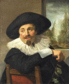 Pin XVII Hals Hrans Portrait_of_Isaac_Abrahamsz  Galeria de Arte de Ontario Toronto Canada 1626