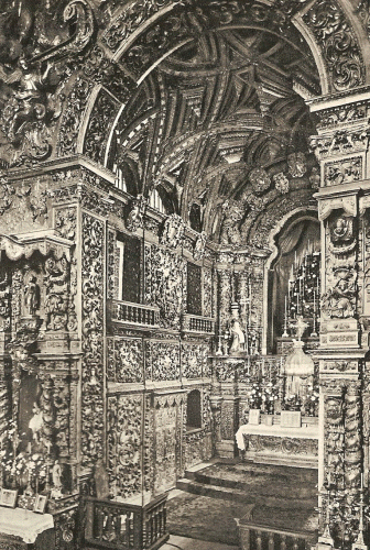 Arq, XVIII, Autor desconocido, Capilla de San Pedro de Miragia, Interior AltarMayor, Oporto, Portugal