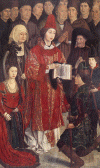 Pin, XV, Gonalves, Nuo, Polptico de San Vicente de Fora, Panel del Arzobispo, M. de Arte Antiga, Lisboa, Portugal, 1465