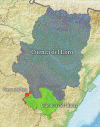 Fsica, Hidrografa, Cuenca del Egro y Alto Jucar, Aragn, Mapa