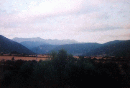 Geo, Aragn, Fsica, Relieve, Pirineos desde Sabinigo, Huesca