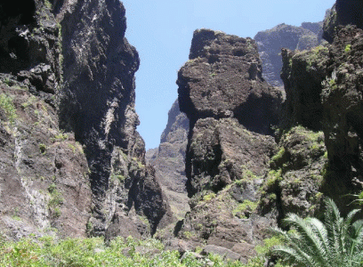 Geo, Fsica,Relieve, Barranco de Masca, Parque Rural de Teno, Tenerife