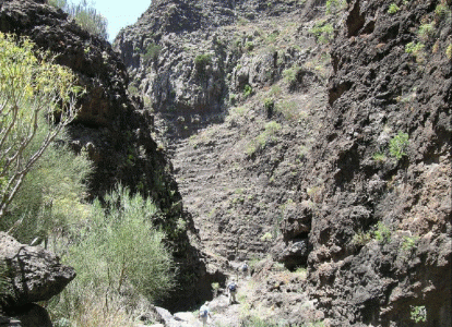 Geo, Fsica, Relieve, Barrnco de Natero, Tenerife