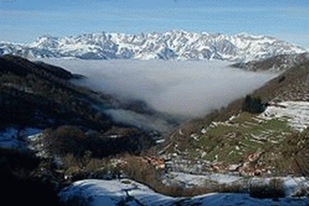 Geo, Cantabria, Fsica, Clima, Picos de Europa, Nubes estratiformes