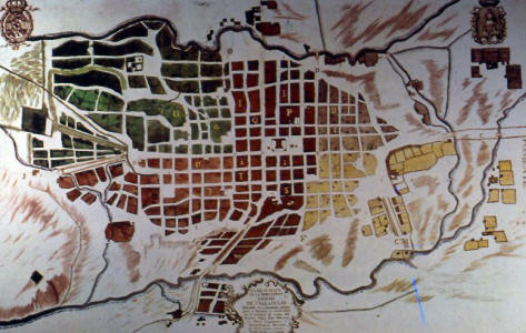 Geo, Castilla-Len, Humana, Poblamiento, Urbano, Siglo XIX, Plano, Valladolid