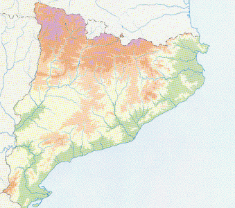 Geo, Catalua, Cartografa, Mapa mudo