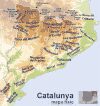 Fsica, Mapa, Catalua, Espaa