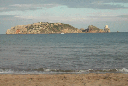 Geo, Catalua, Fsica, Relieve, Islas Medas desde la Playa de Estartit, Gerona