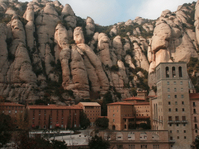 Geo, Catalua, Fsica, Relieve, Monasterio de Mont Serrat, Barcelona